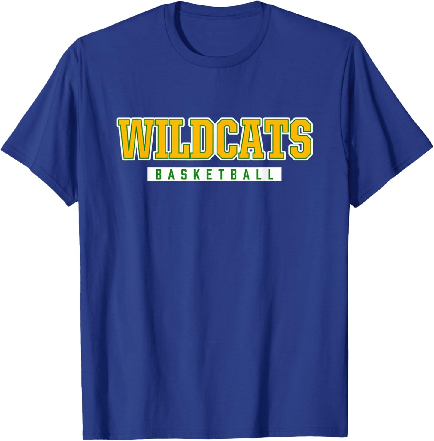 Wildcats Basketball Great Bridge High School T-Shirt - T-Shirt | Royal