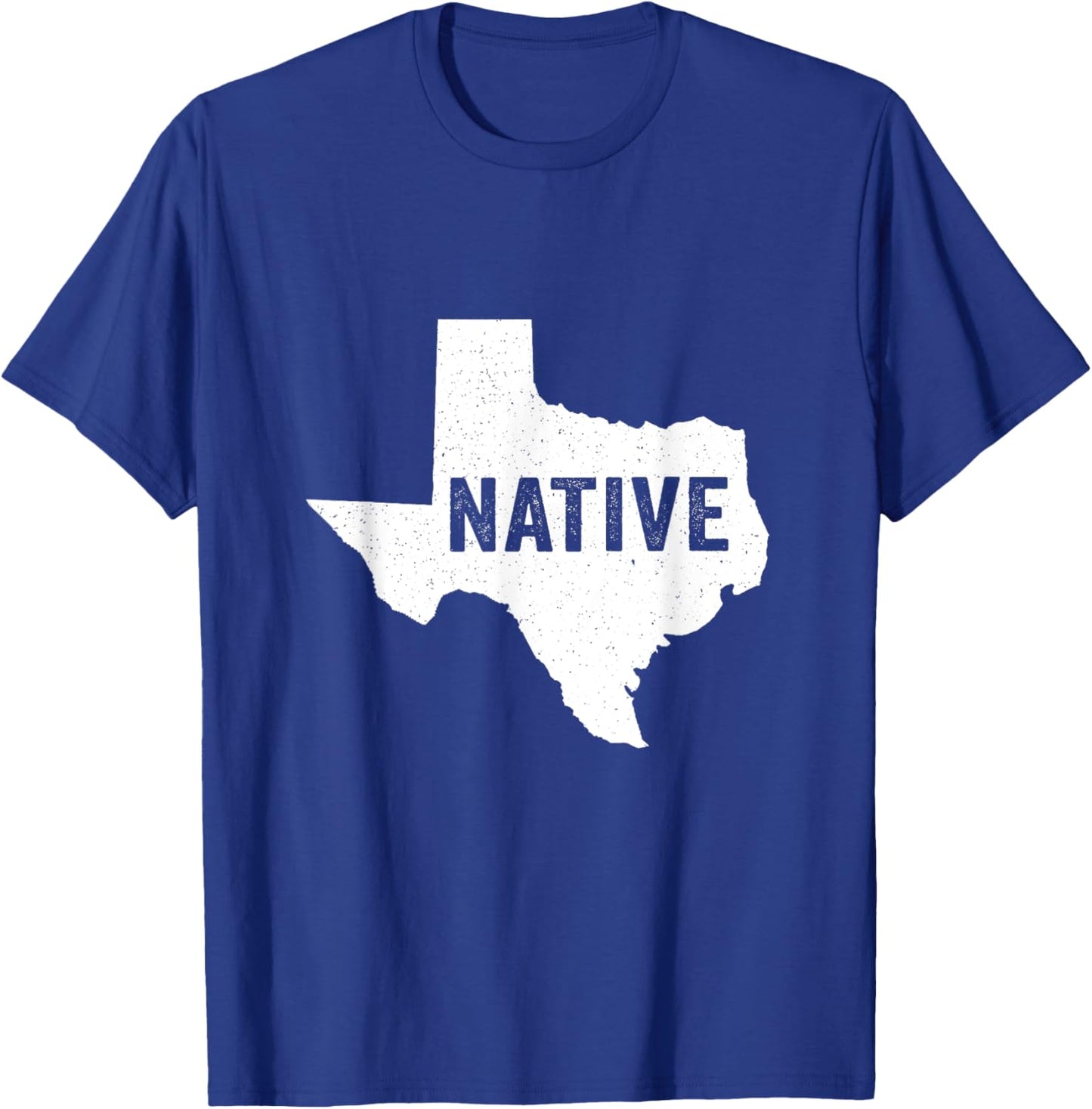 Native Texan Patriotic American Born USA Texas Lonestar Love T-Shirt - T-Shirt | Royal