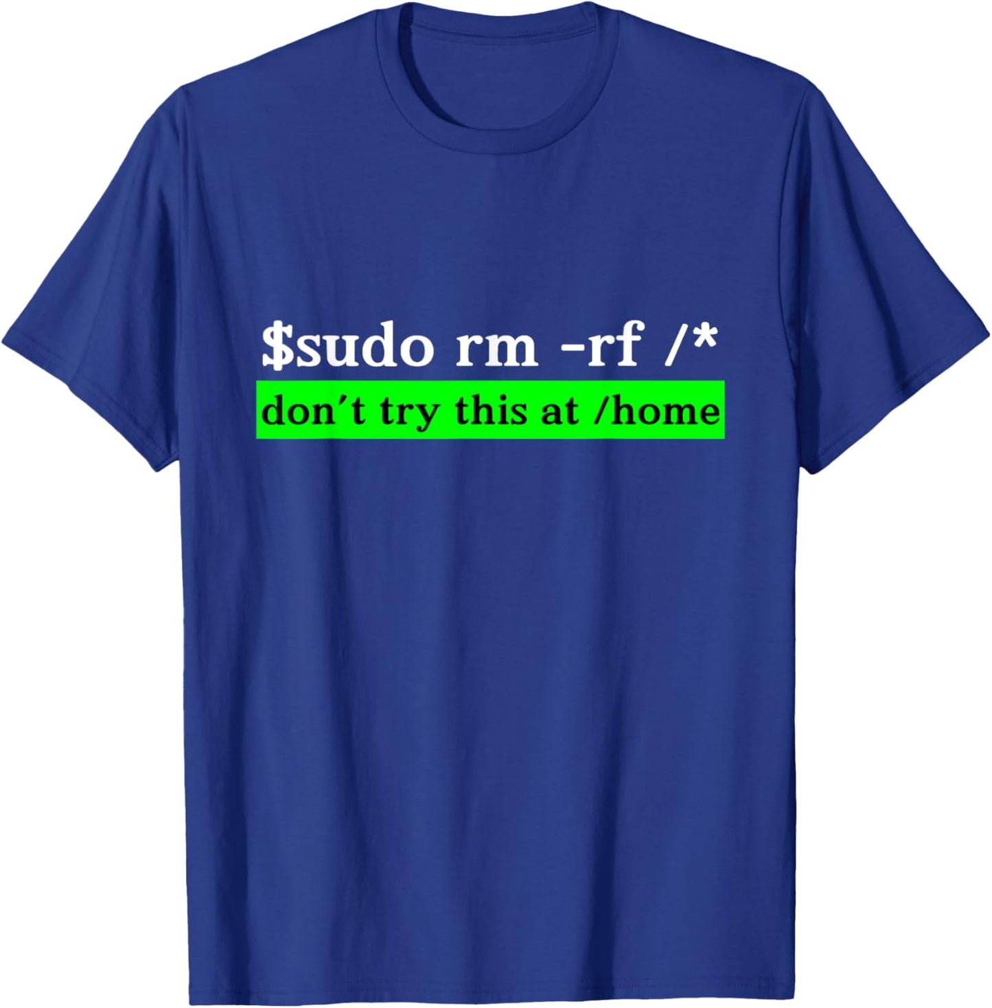 Funny Kali Linux Command for Coders Programmers Hackers T-Shirt - T-Shirt | Royal