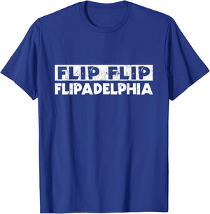 Flip Flip Flipadelphia Philly T-Shirt - T-Shirt | Royal