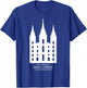 Mormon Latter-day Saints Temple - Salt Lake City, Utah T-Shirt - T-Shirt | Royal