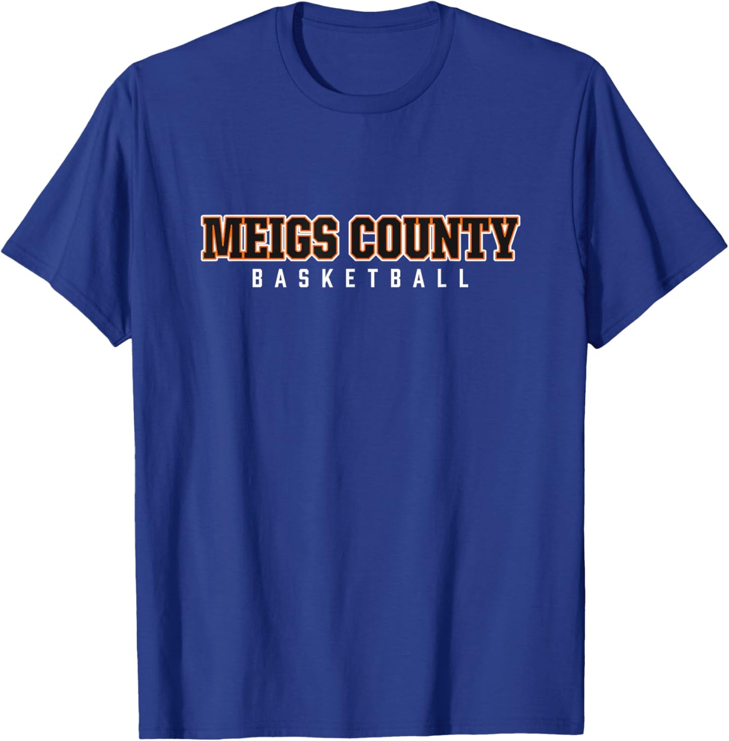 Meigs County High School Basketball T-Shirt - T-Shirt | Royal