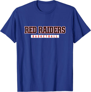 Red Raiders Basketball Decatur High School T-Shirt - T-Shirt | Royal