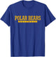 Creston Polar Bears Softball HS T-Shirt - T-Shirt | Royal