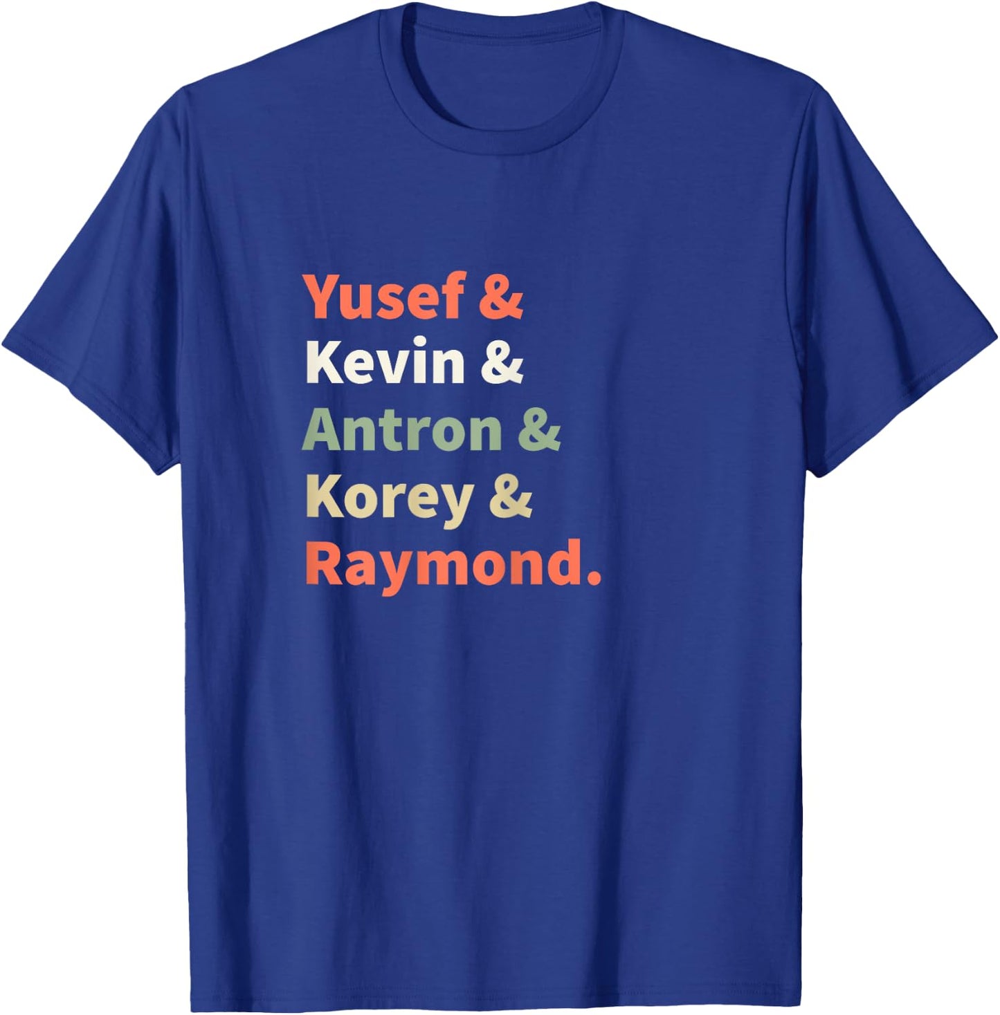 Central Park 5 Five | Exonerated 5 Five Shirt T-Shirt - T-Shirt | Royal