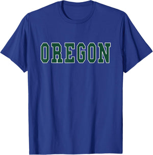 OREGON - Throwback Design - Classic T-Shirt - T-Shirt | Royal