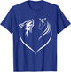 Horse Riding Wolf Animal Lover Gift Horse T-Shirt - T-Shirt | Royal