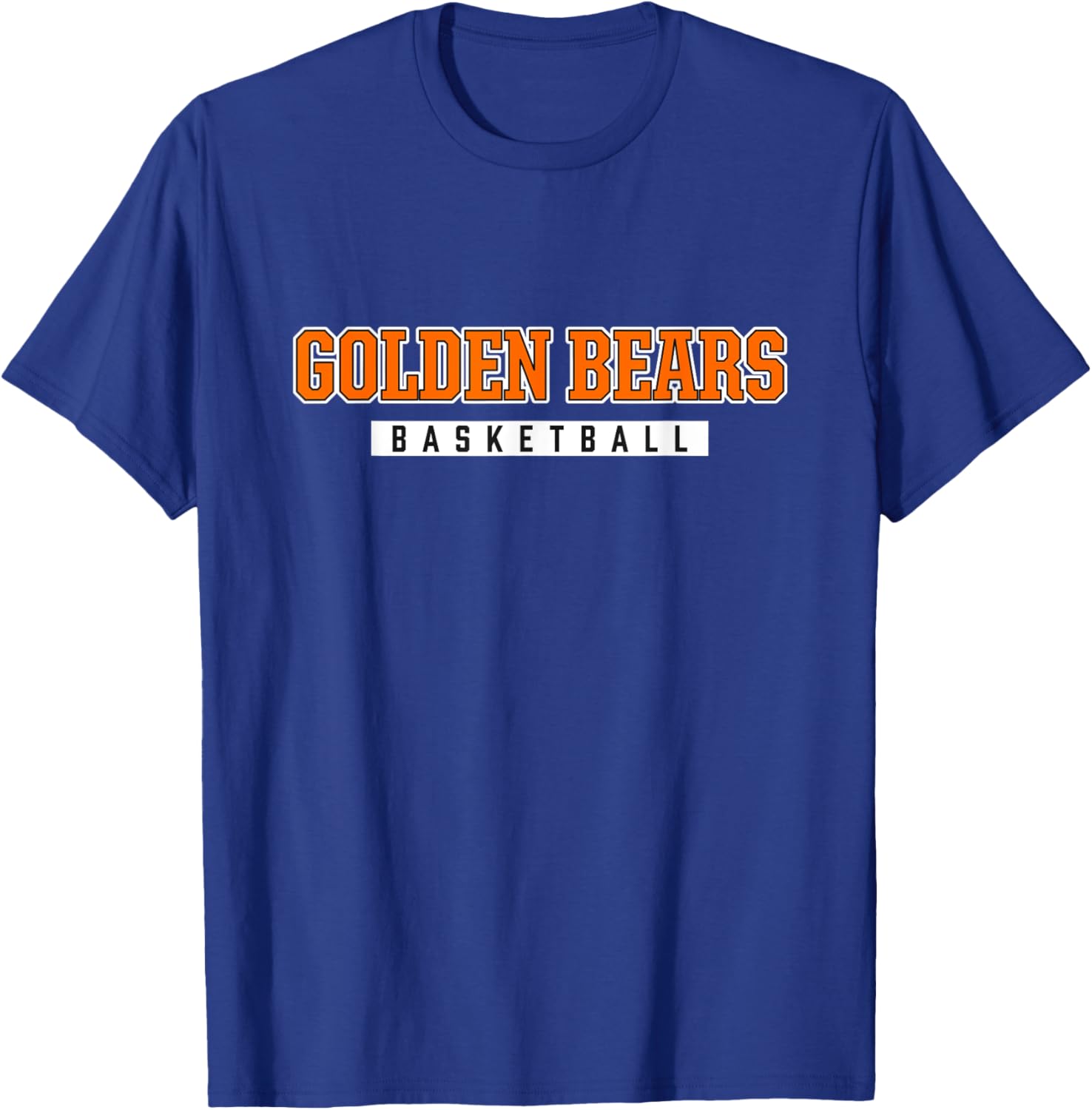Golden Bears Basketball Gibsonburg High School T-Shirt - T-Shirt | Royal