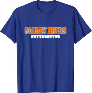 Golden Bears Basketball Gibsonburg High School T-Shirt - T-Shirt | Royal