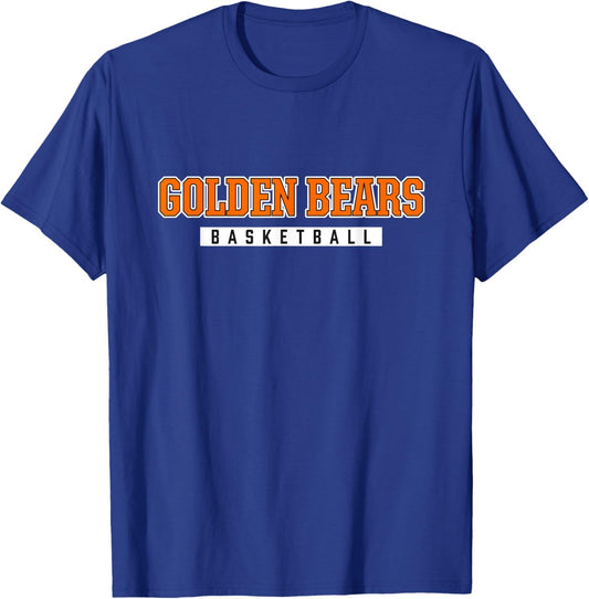 Golden Bears Basketball Gibsonburg High School T-Shirt - T-Shirt | Royal