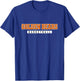 Golden Bears Basketball Gibsonburg High School T-Shirt - T-Shirt | Royal