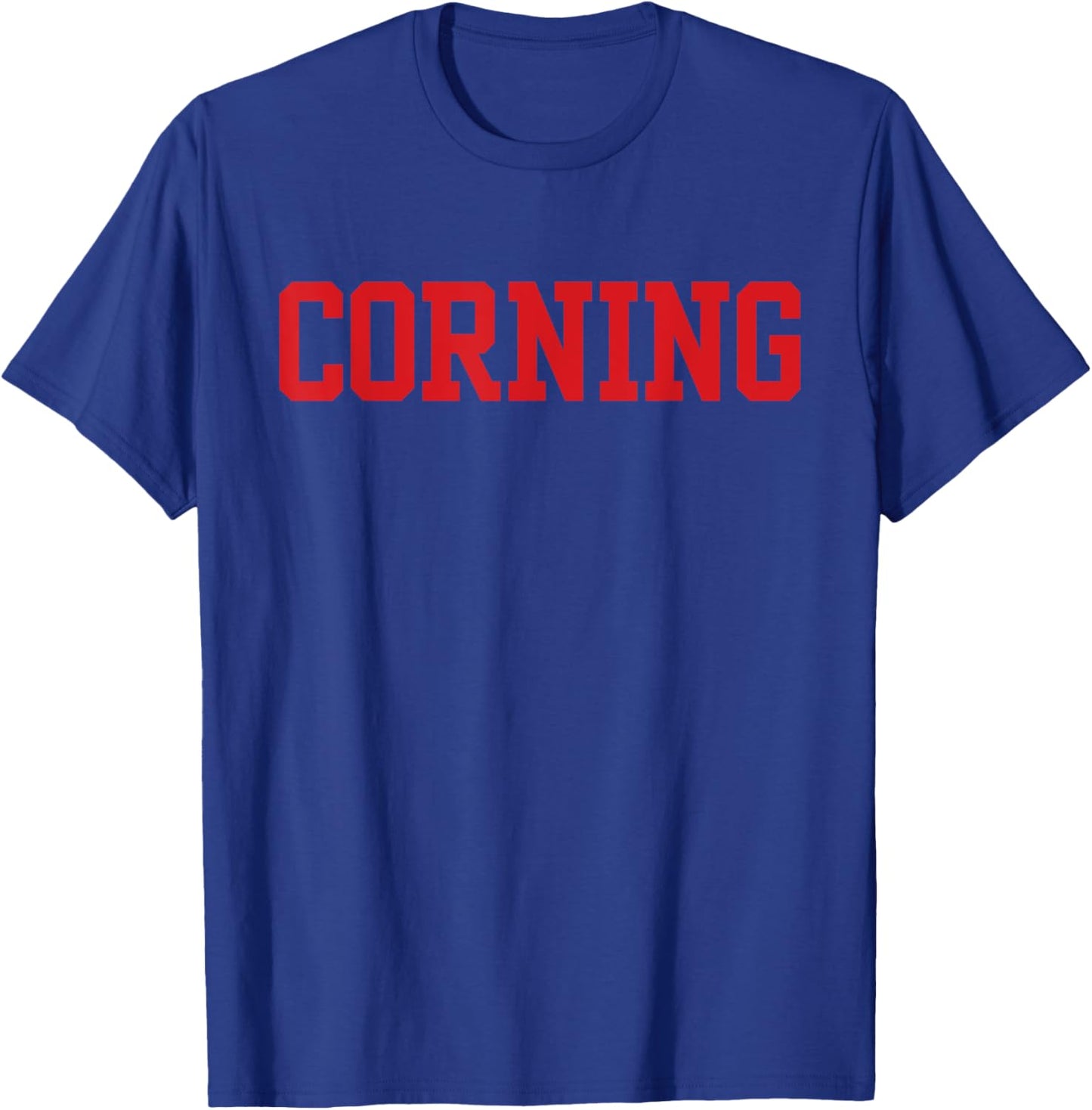 Corning Community College Apparel Sports Fan T-Shirt - T-Shirt | Royal