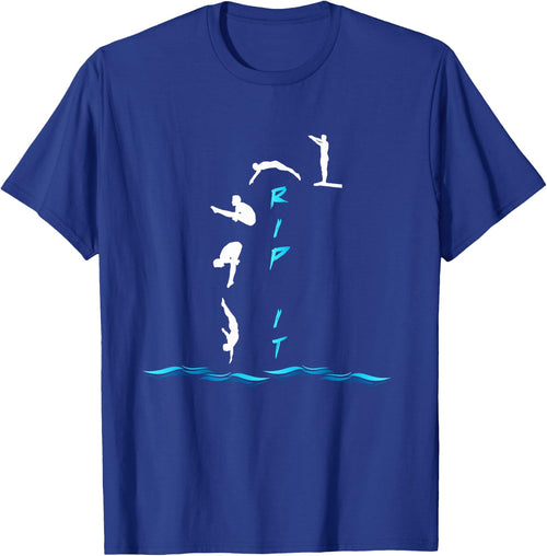 Springboard Diving Jump Swimming Sport