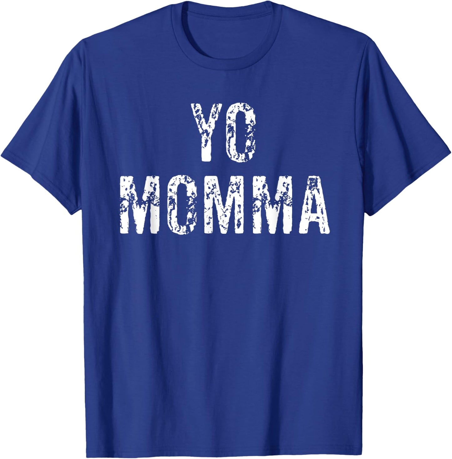 Yo Momma Funny Basketball Saying T-Shirt - T-Shirt | Royal