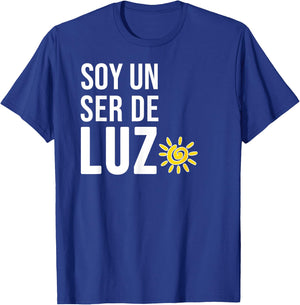 Soy un Ser de Luz Spanish Humanity Empathy Peace T-Shirt - T-Shirt | Royal