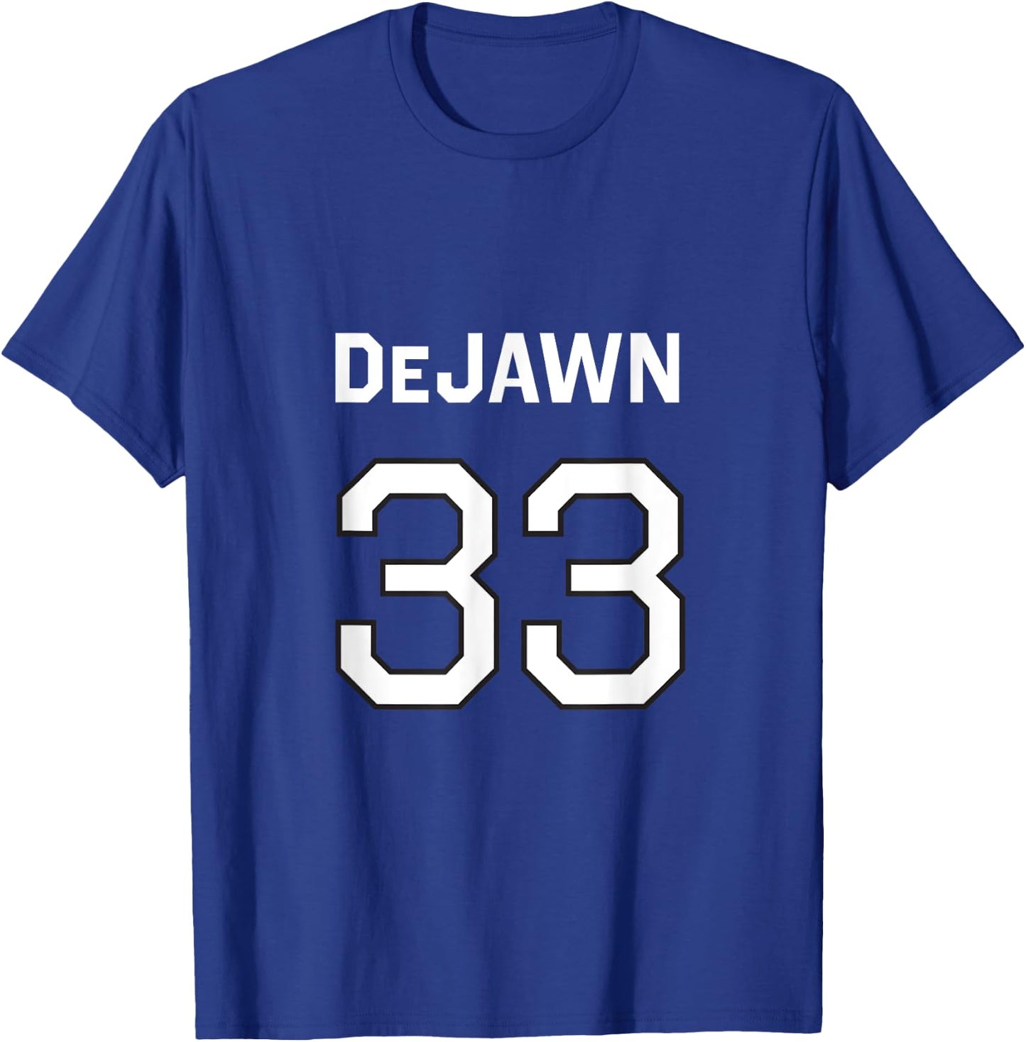 DeJAWN - Funny DeJAWN Design T-Shirt - T-Shirt | Royal