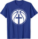 Christian Basketball Apparel Christian Basketball -Adults Black Small Short Sleeve T-Shirt - T-Shirt | Royal