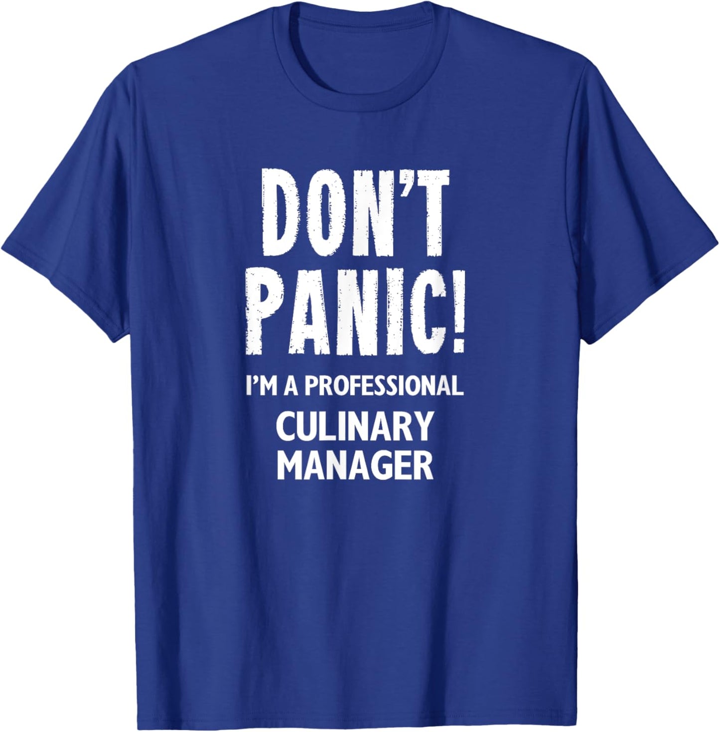 Culinary Manager T-Shirt - T-Shirt | Royal