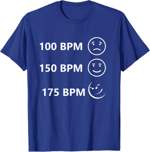 Techno Electro BPM Dusbtep Beat DJ Club present Rave T-Shirt - T-Shirt | Royal