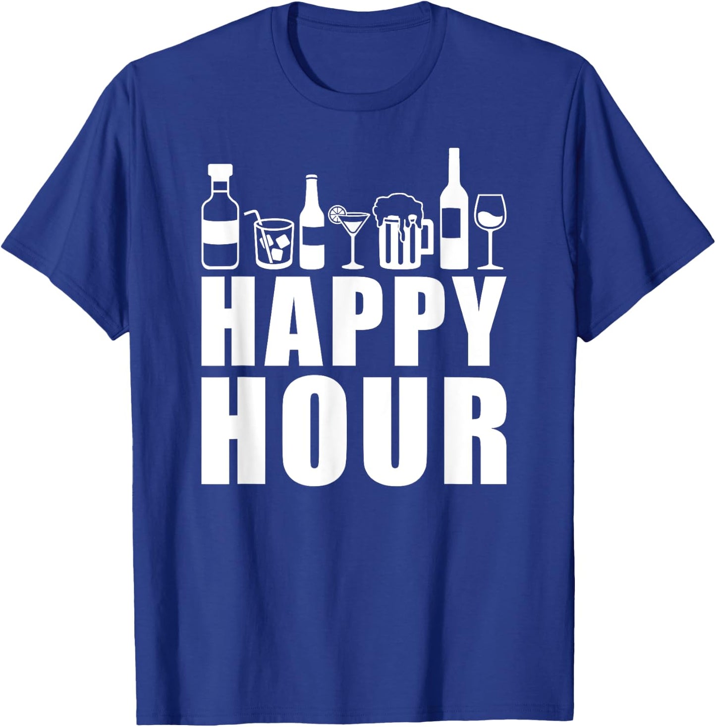 Happy Hour T-Shirt - T-Shirt | Royal