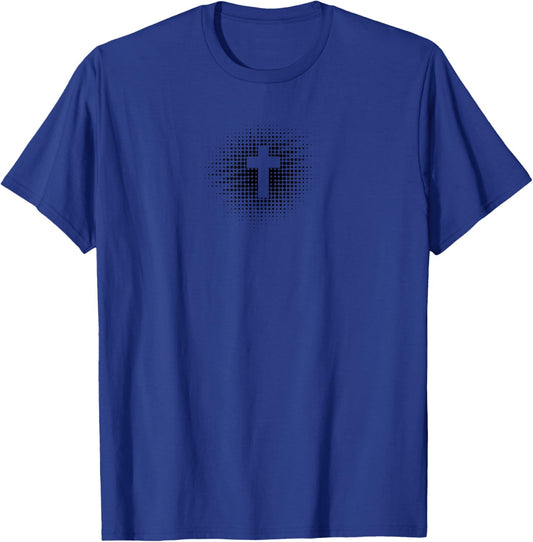 Small cross, Christianity, Faith, Hope, Love, Jesus, church T-Shirt - T-Shirt | Royal