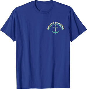 Destin Florida USA Fishing Design T-Shirt - T-Shirt | Royal