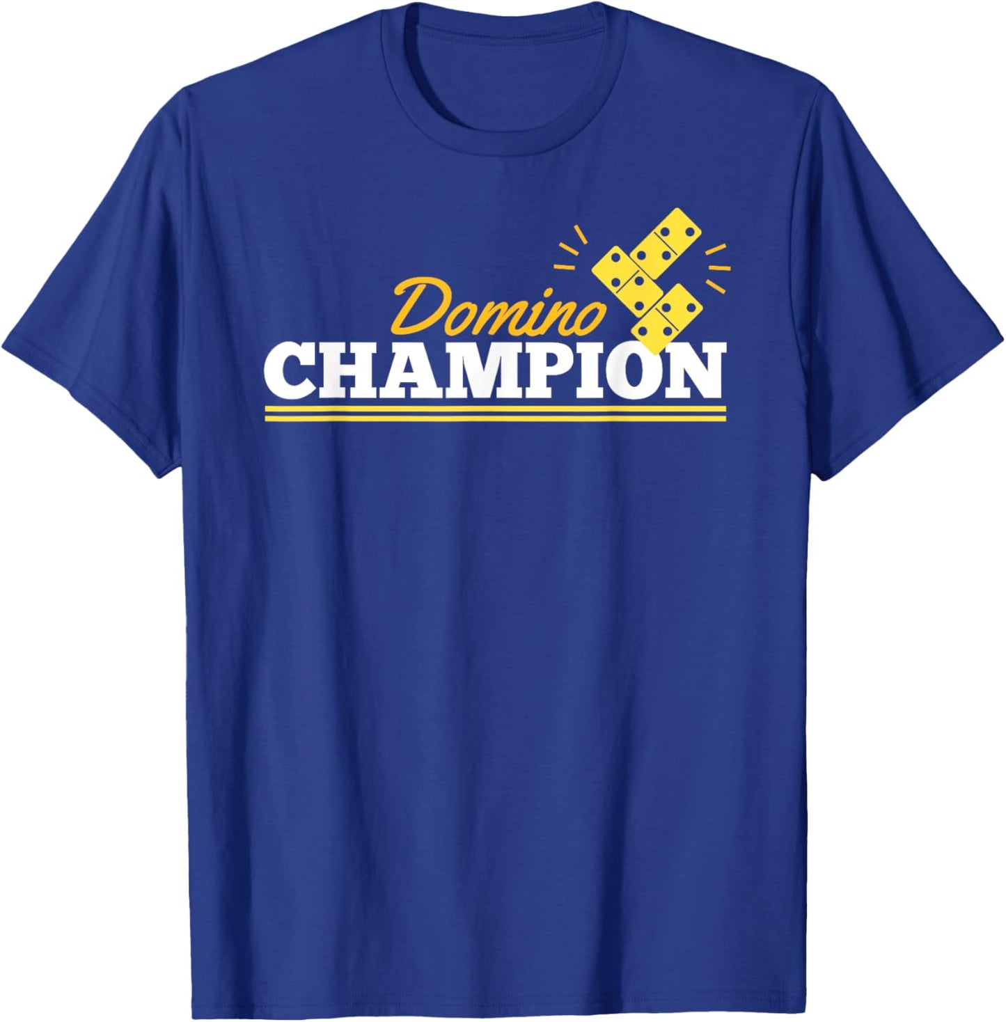 DOMINO CHAMPION Dominoes shirt women & kids Trophy T-Shirt - T-Shirt | Royal