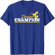 DOMINO CHAMPION Dominoes shirt women & kids Trophy T-Shirt - T-Shirt | Royal