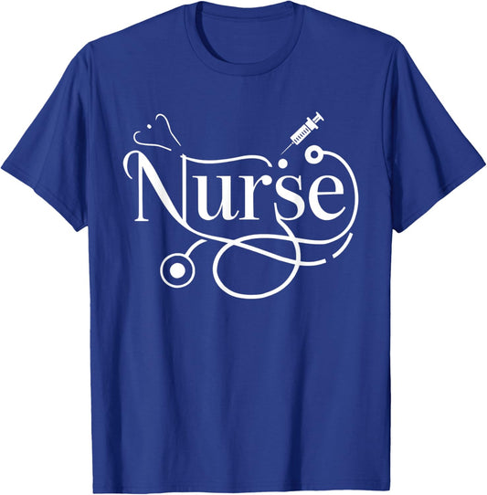 Nurse's Day Nurse Life Happy National Nurses Week T-Shirt - T-Shirt | Royal