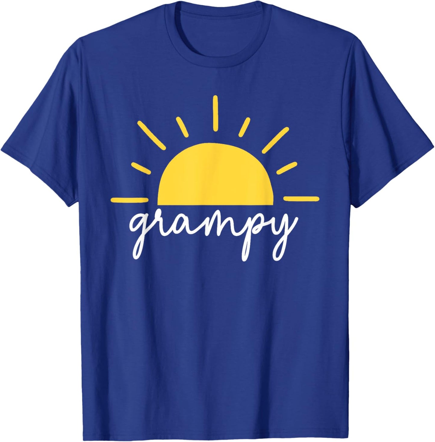 Grampy of the 1st Birthday First Trip Around the Sun Party T-Shirt - T-Shirt | Royal