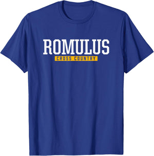 Romulus High School Cross Country T-Shirt - T-Shirt | Royal