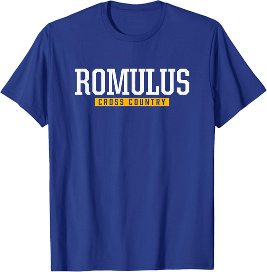 Romulus High School Cross Country T-Shirt - T-Shirt | Royal