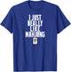 Mahjong JUST REALLY LIKE Mahjong Gift lover T-Shirt - T-Shirt | Royal