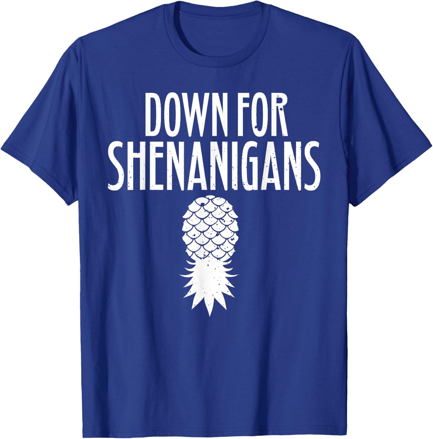 Swingers Down For Shenanigans Pineapple Swinger Party T-Shirt - T-Shirt | Royal