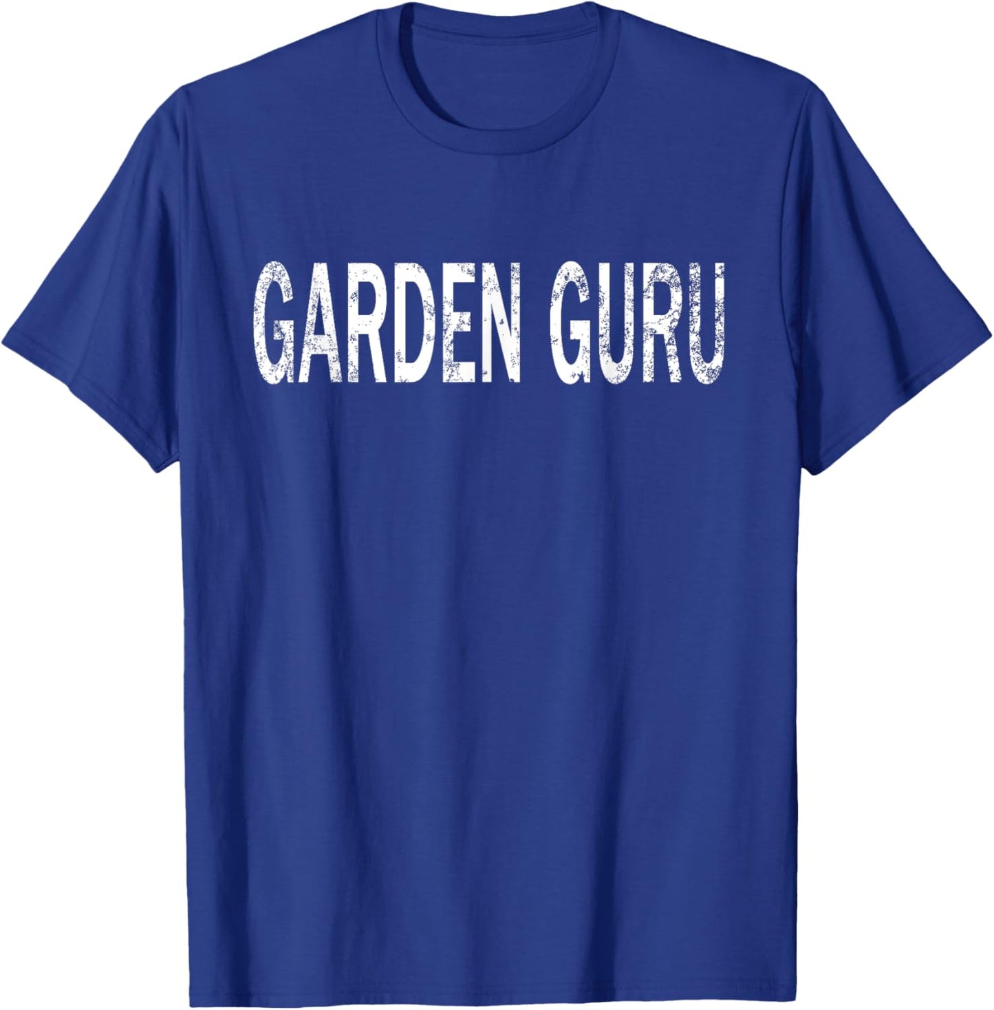 Vintage Garden Guru Distressed Plant Lover T-Shirt - T-Shirt | Royal