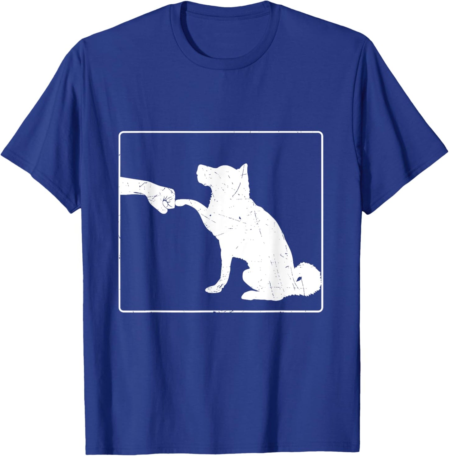 Dog Fist Bump Best Friend Dog Lover Women Girls Kids T-Shirt - T-Shirt | Royal