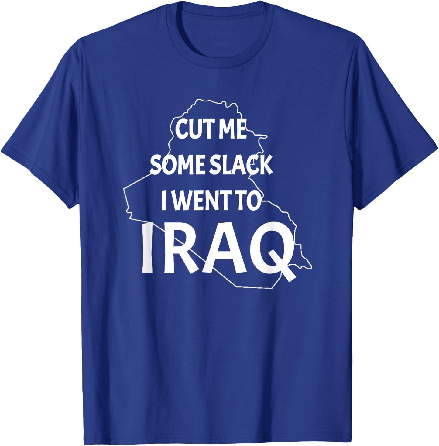 Iraq War Veteran Patriotic OIF Funny Vet Women Men T-Shirt - T-Shirt | Royal