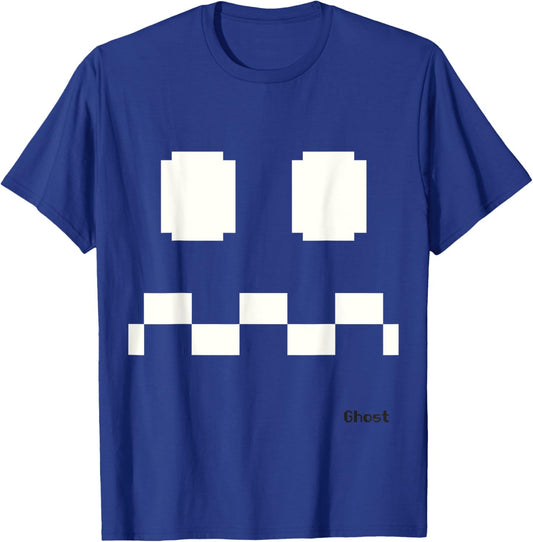Retro Arcade Group Costume, Blue Ghost, Halloween Group Idea T-Shirt - T-Shirt | Royal