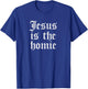 Funny Cholo Clothing Chicano Mexican Jesus Is Homie T-Shirt - T-Shirt | Royal