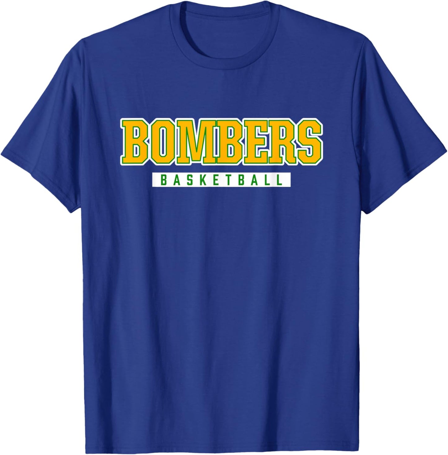 Bombers Basketball Richland High School T-Shirt - T-Shirt | Royal