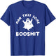 Man This Some Booshit Funny Halloween T-Shirt - T-Shirt | Royal