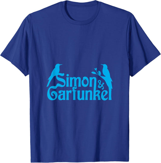 Simon & Garfunkel - Birds T-Shirt - T-Shirt | Royal