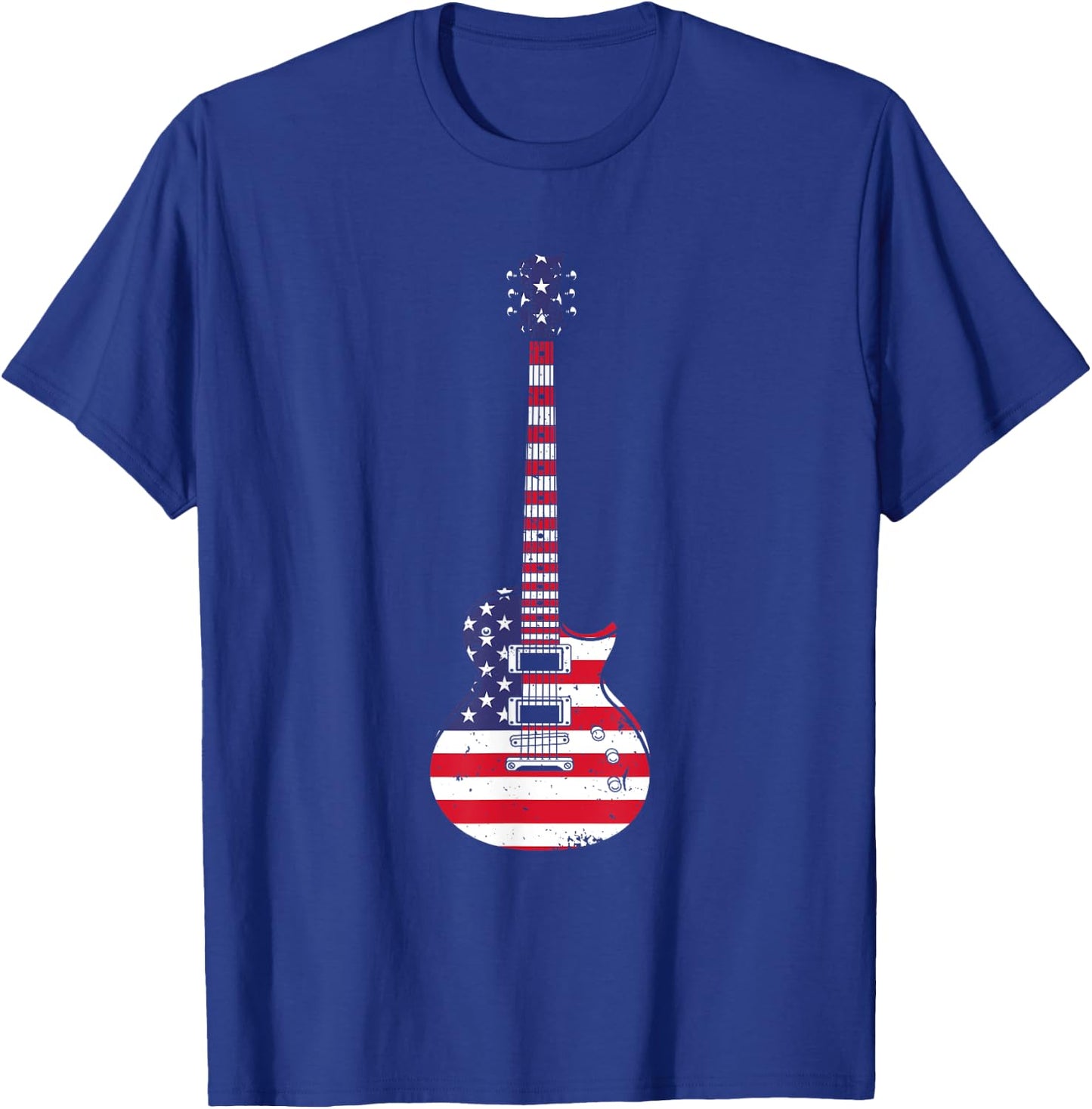 Cool Guitar Women Musician Electric Guitarist Music T-Shirt - T-Shirt | Royal