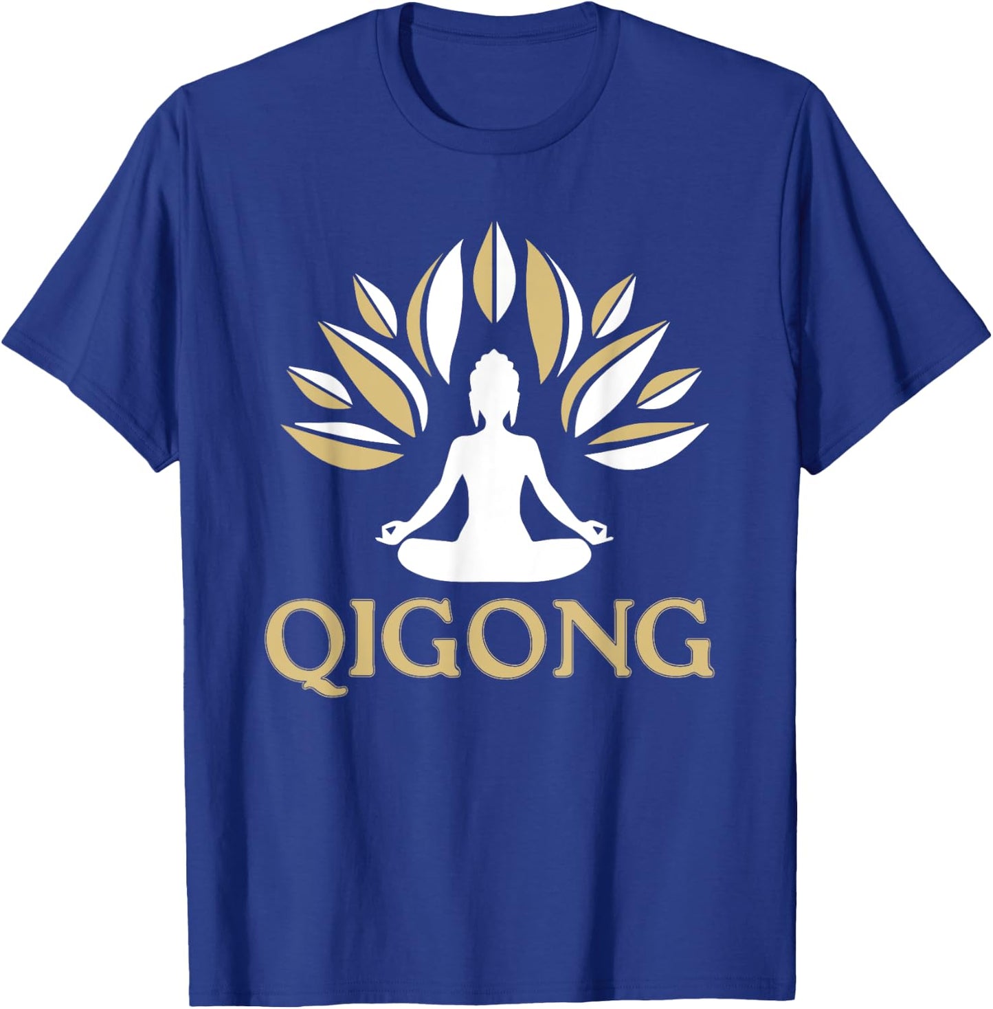 Qi Gong Clothing for Meditation Training T-Shirt - T-Shirt | Royal