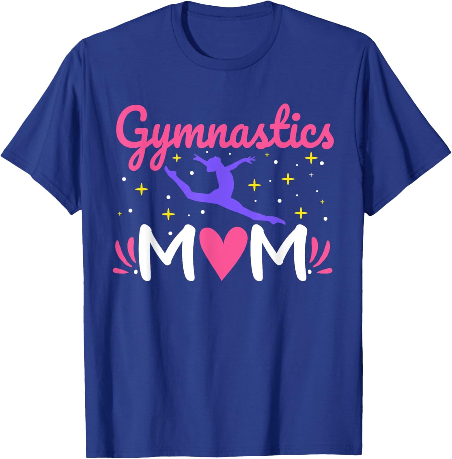 Gymnastics Mom Gymnast Mom Mother T-Shirt - T-Shirt | Royal