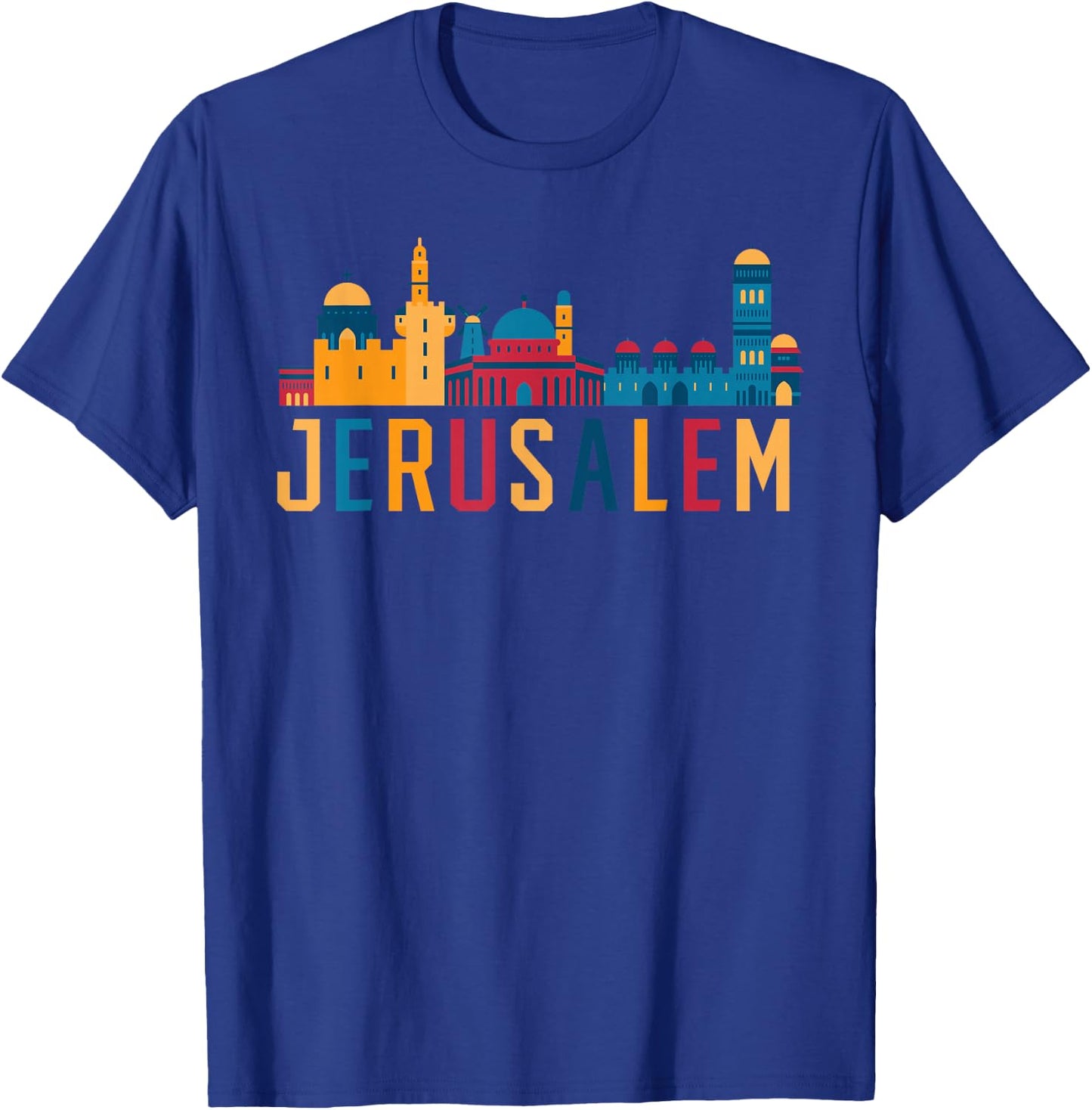 Jerusalem Jewish Country Israelite Israel T-Shirt - T-Shirt | Royal