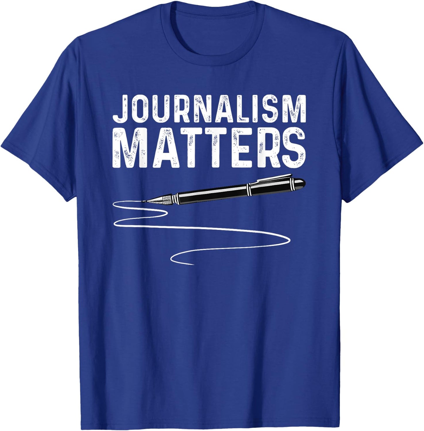 Journalist Design Women Journalism Lover Journalist T-Shirt - T-Shirt | Royal