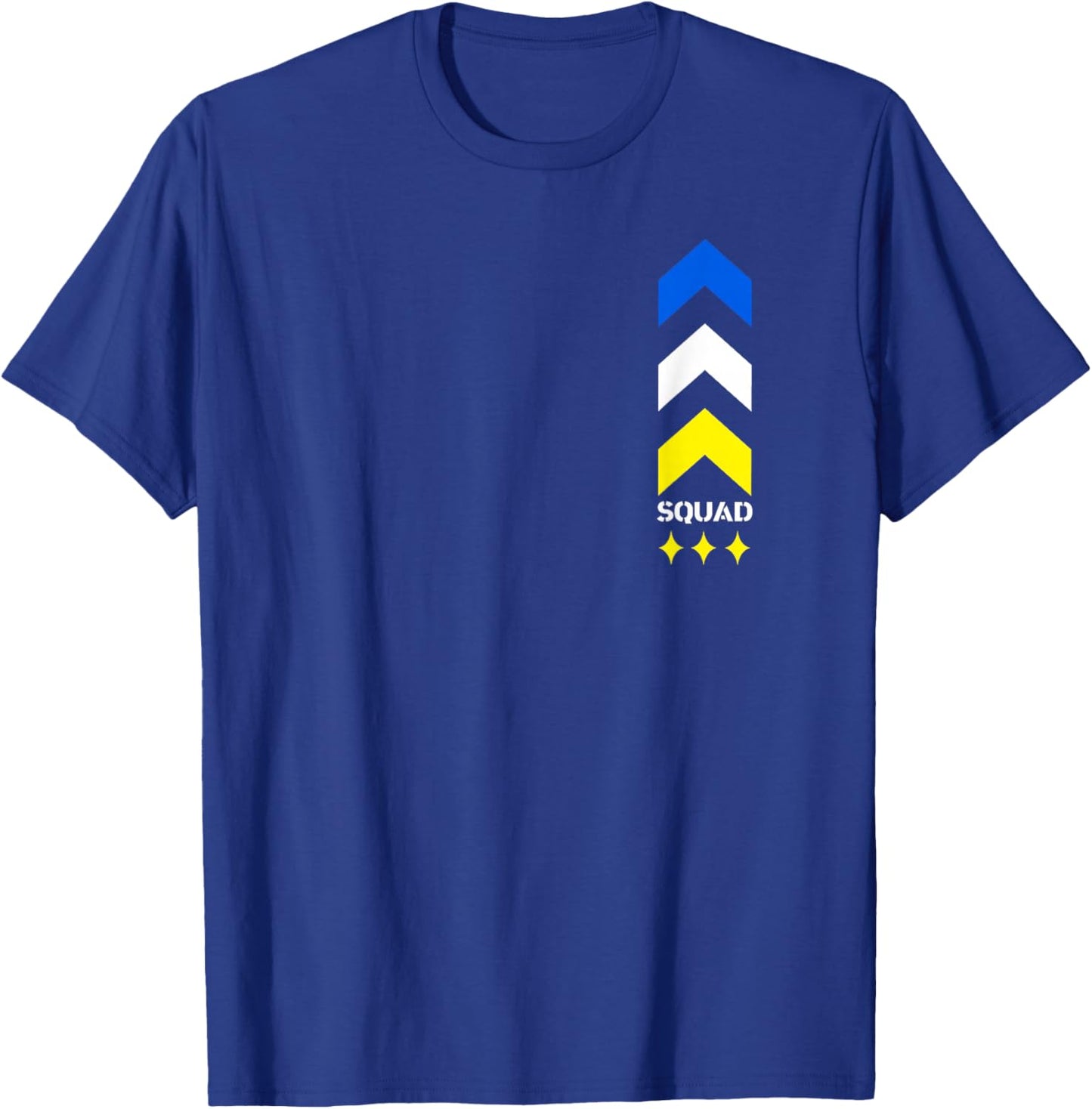 Trisomy 21 Down Syndrome Extra Three Chromosome Arrows Team T-Shirt - T-Shirt | Royal