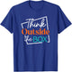 Think Outside The Box Encouraging Quote T-Shirt - T-Shirt | Royal