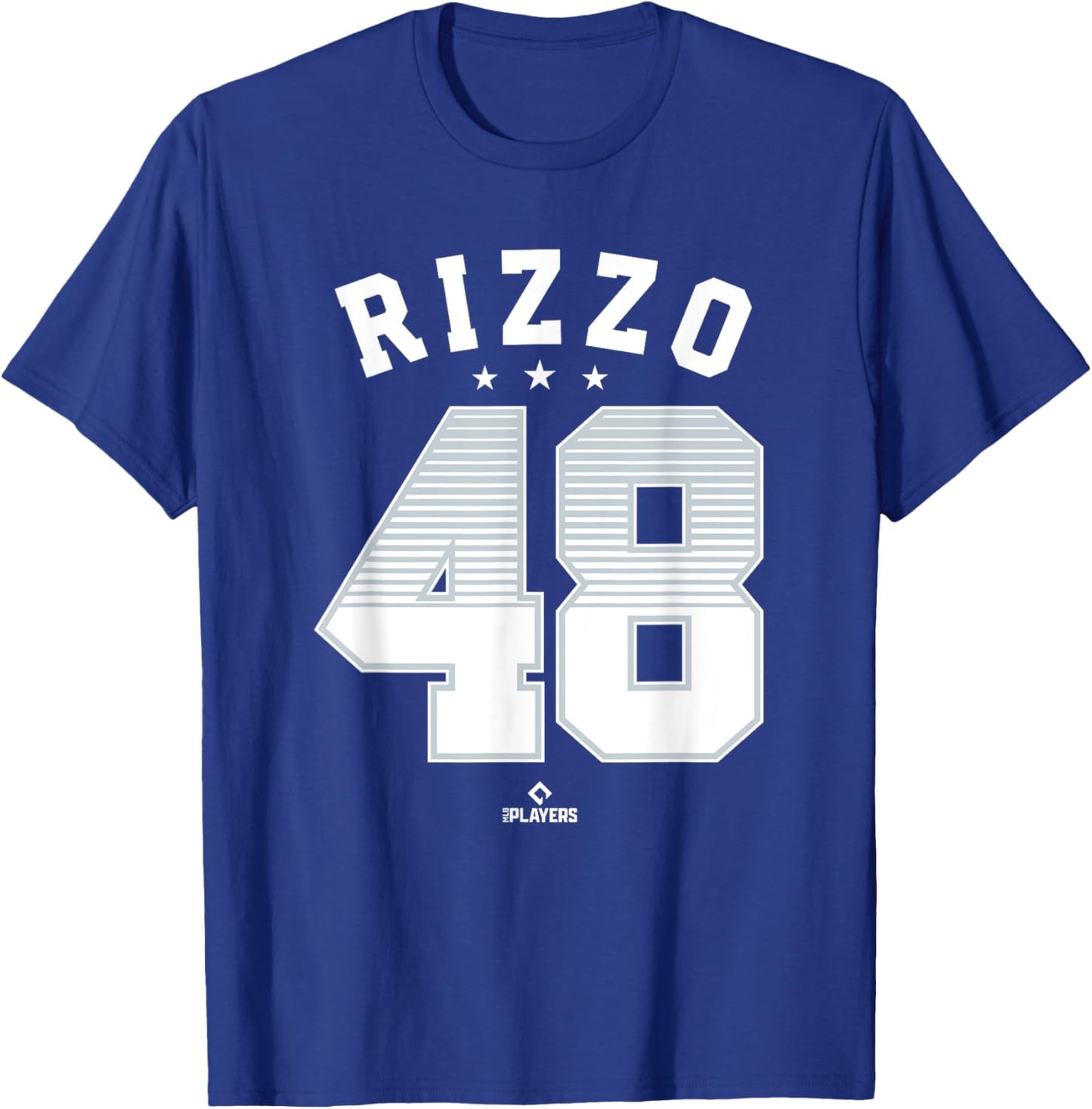 Anthony Rizzo 48 New York MLBPA T-Shirt - T-Shirt | Royal